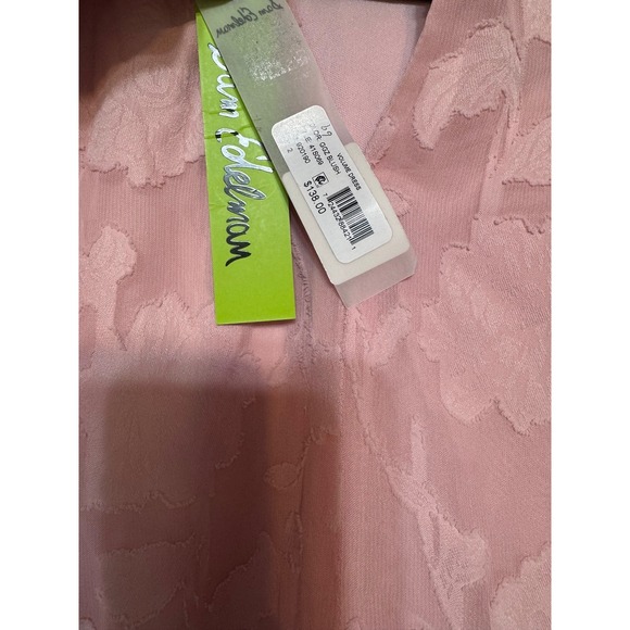 NWT Sam Edelman‎ Pink Textured Floral Dress Size 2 Coquette Cottagecore Romantic - Picture 3 of 6